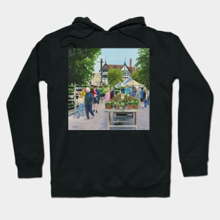 Flower Stall, Salisbury Market Hoodie